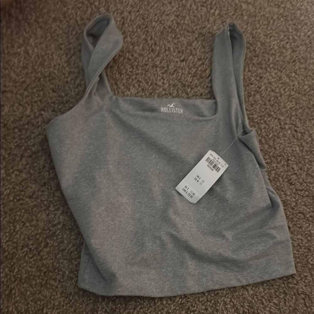Hollister Women's Gray Tank Top